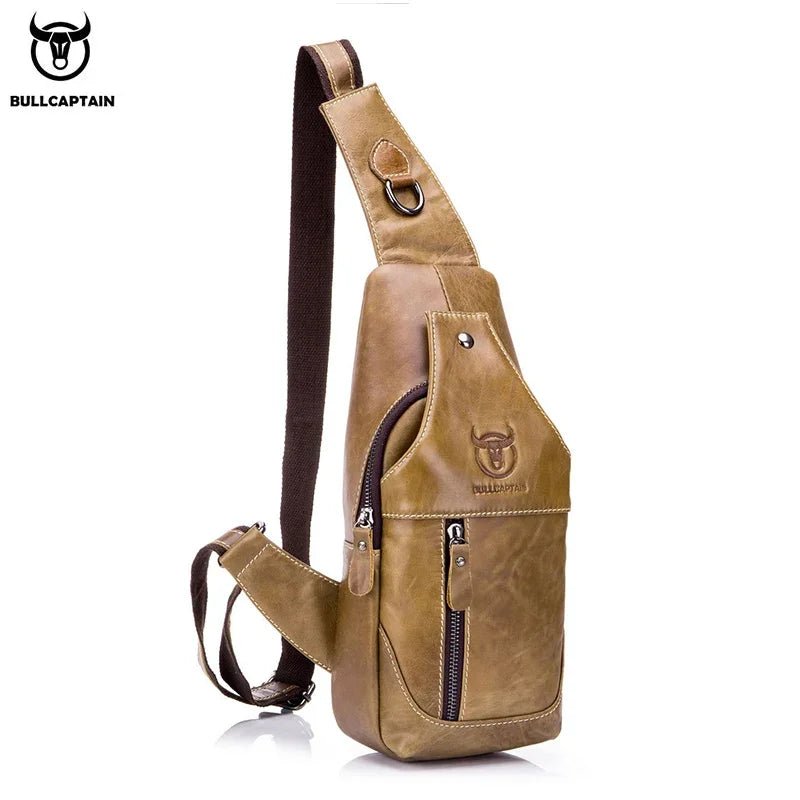 BULLCAPTAIN Leather Messenger Bags - WIVAStore