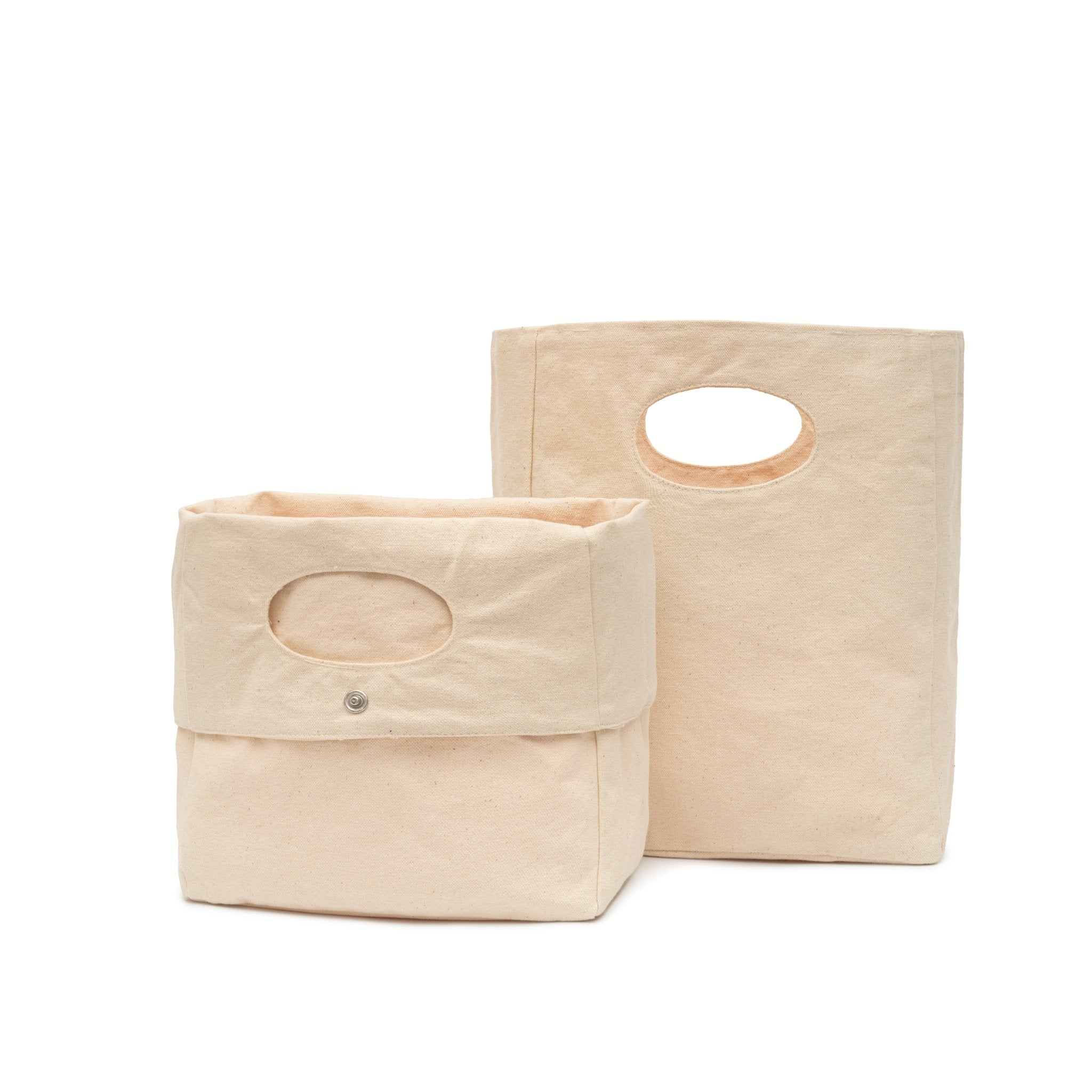 Canvas Basket - Set of 2 - WIVAStore