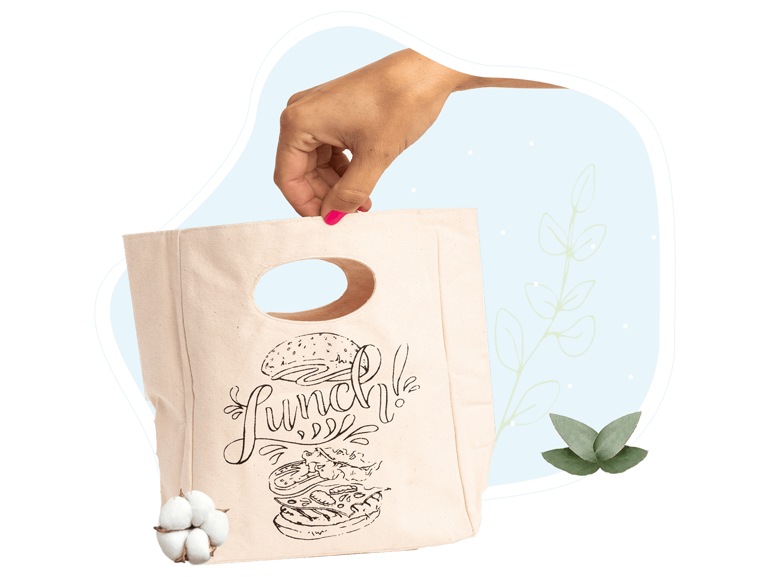Canvas Lunch Bag - WIVAStore