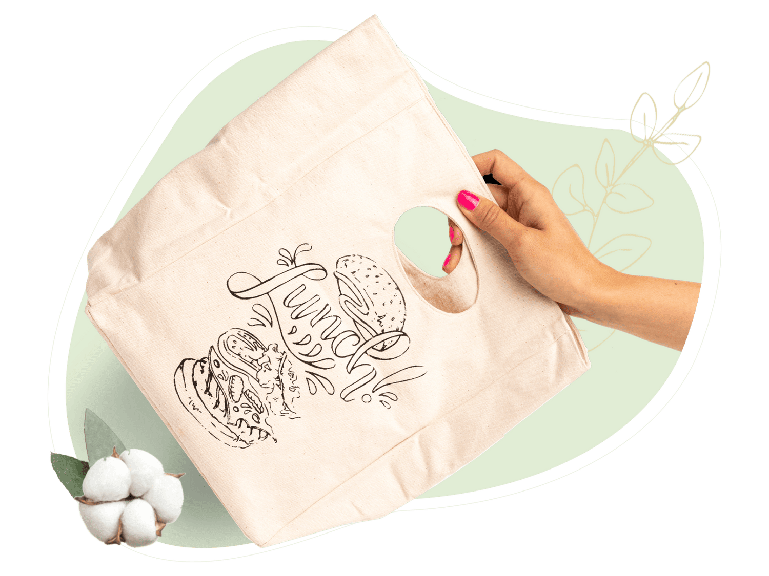 Canvas Lunch Bag - WIVAStore