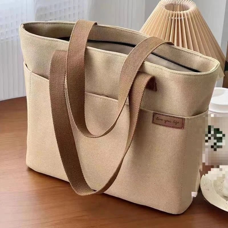 Canvas Tote Bag Portable - WIVAStore