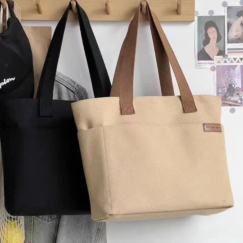 Canvas Tote Bag Portable - WIVAStore