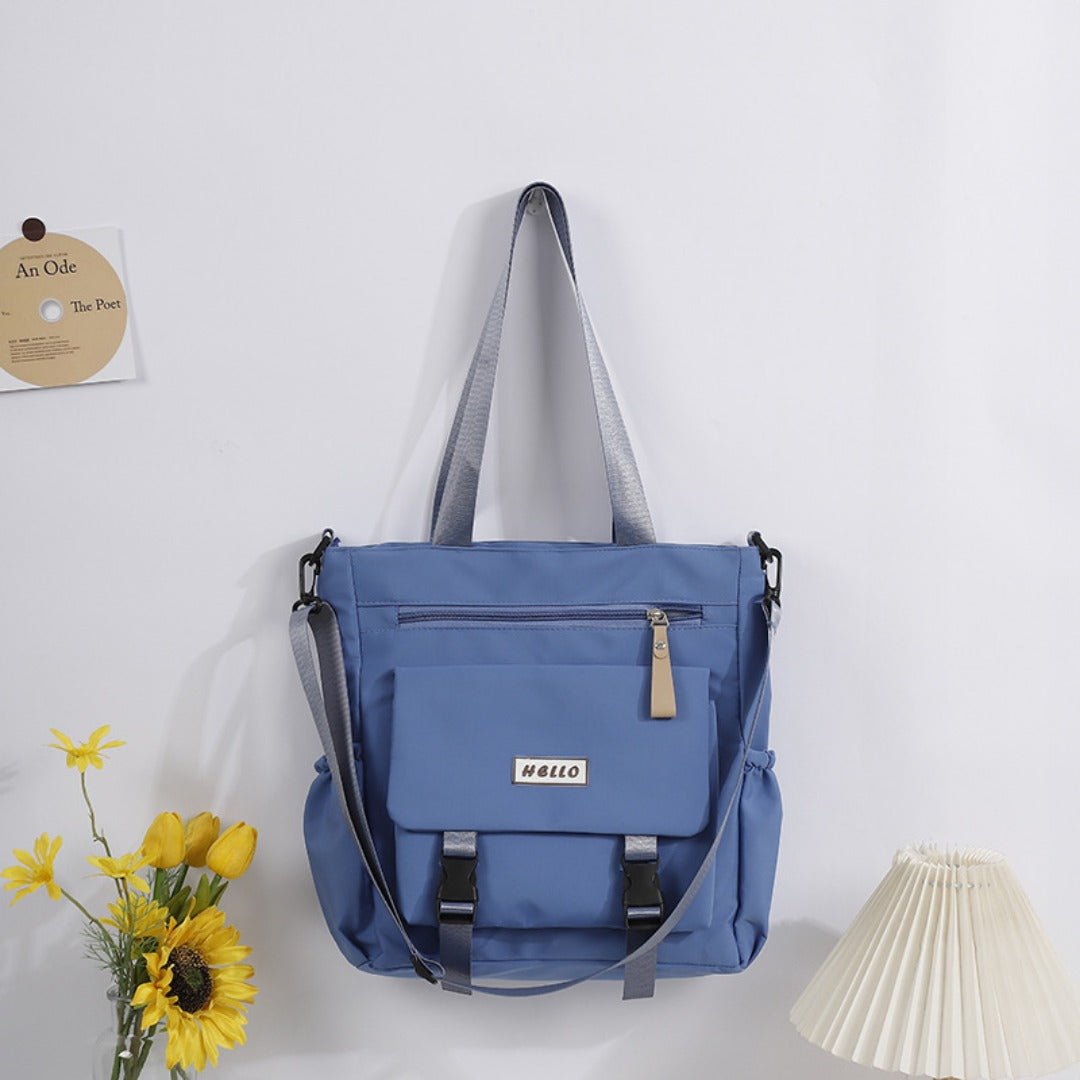 Casual fashion tote bag, stylish large capacity hobo bag, portable crossbody shoulder bag - WIVAStore