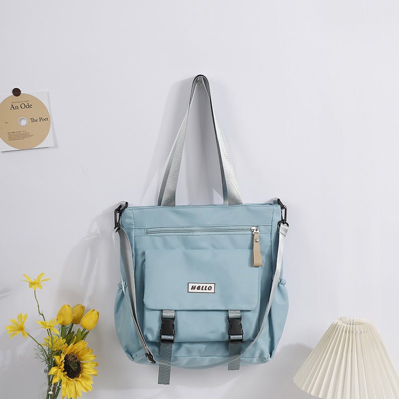 Casual fashion tote bag, stylish large capacity hobo bag, portable crossbody shoulder bag - WIVAStore
