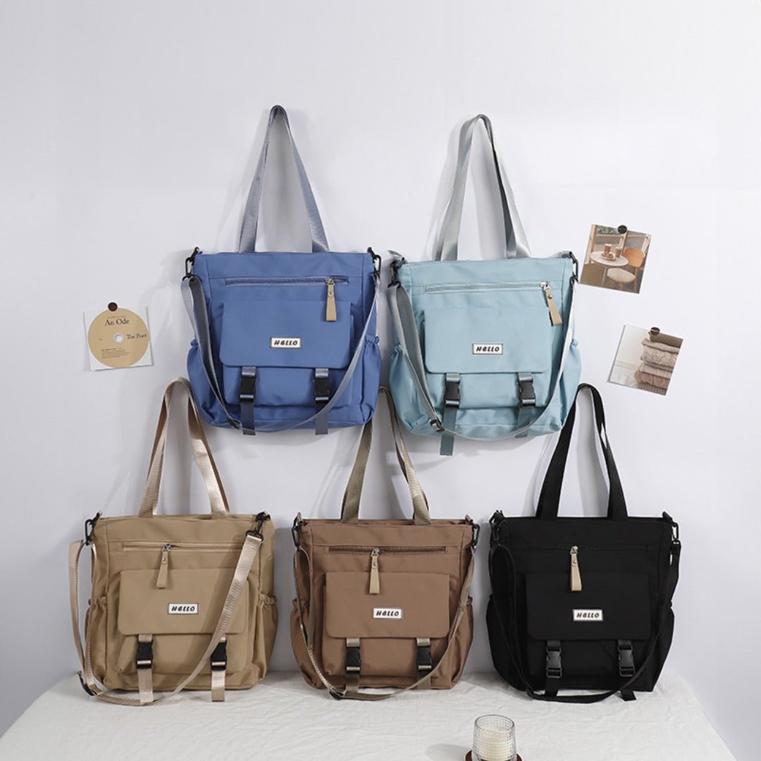 Casual fashion tote bag, stylish large capacity hobo bag, portable crossbody shoulder bag - WIVAStore