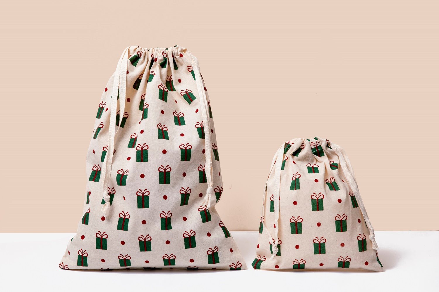 Cloth Gift Bags - Set of 4 - WIVAStore