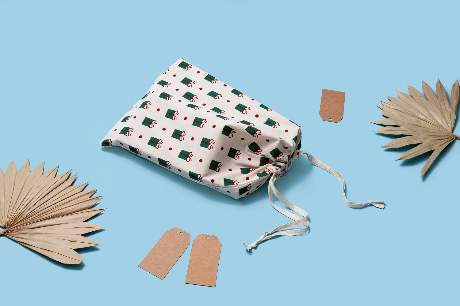Cloth Gift Bags - Set of 4 - WIVAStore