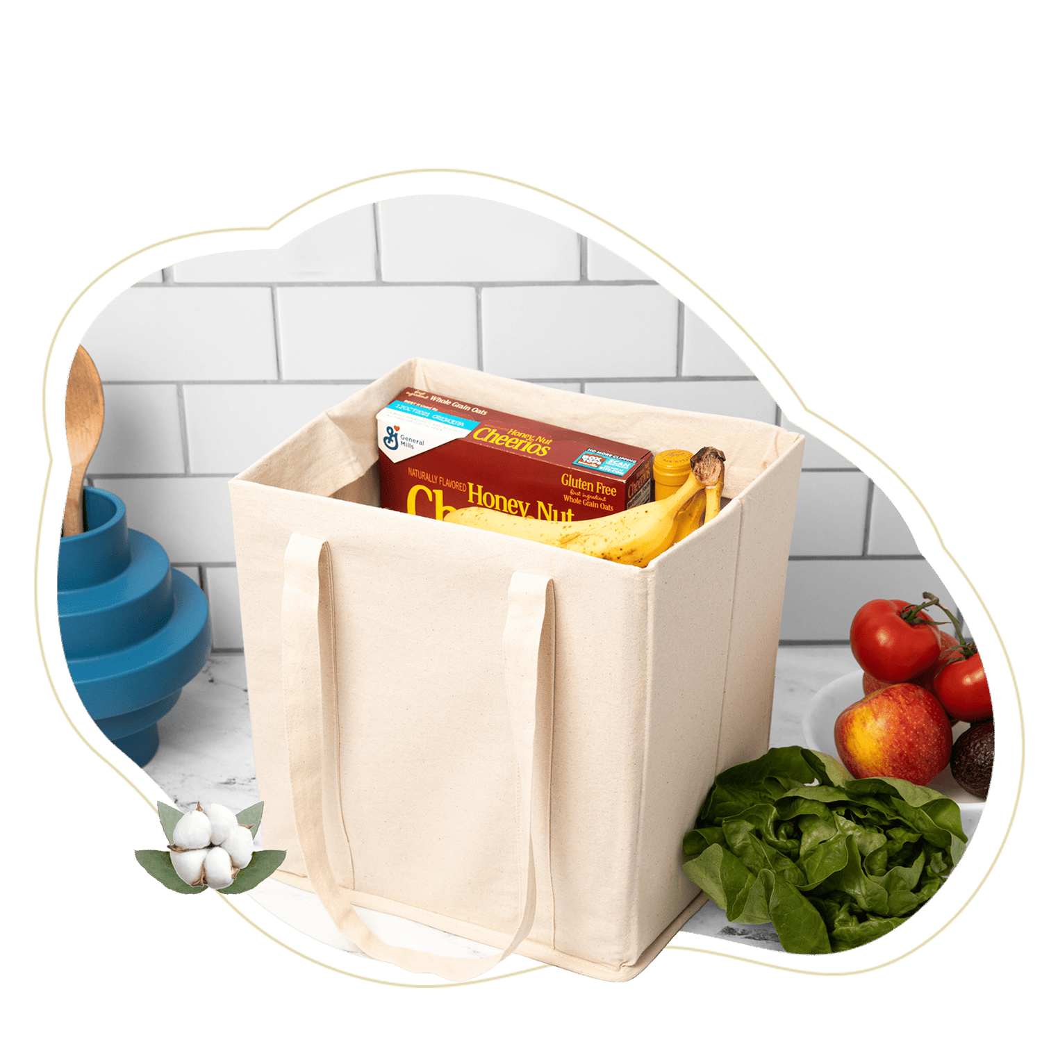 Collapsible Grocery Shopping Bags - WIVAStore
