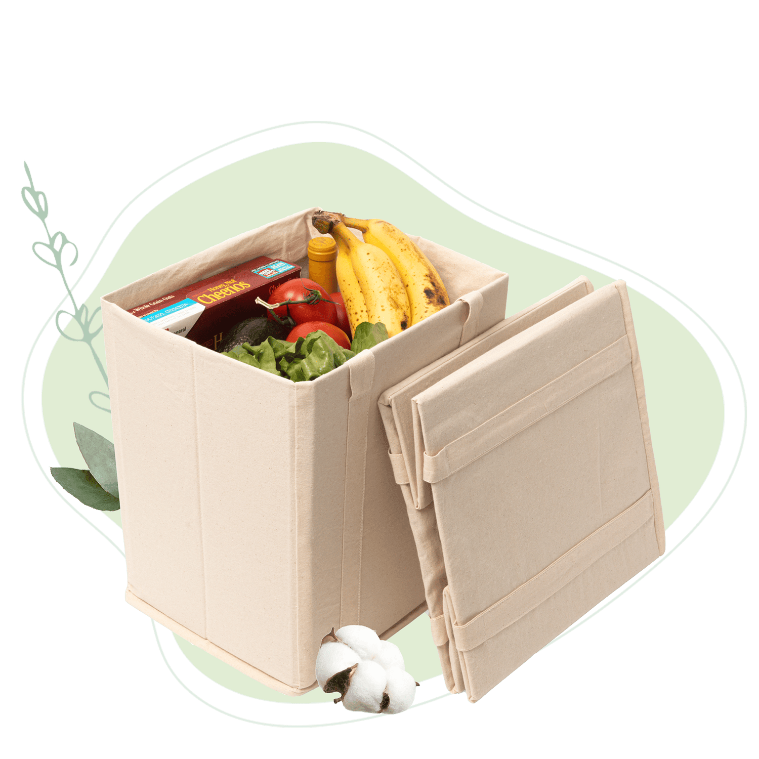Collapsible Grocery Shopping Bags - WIVAStore