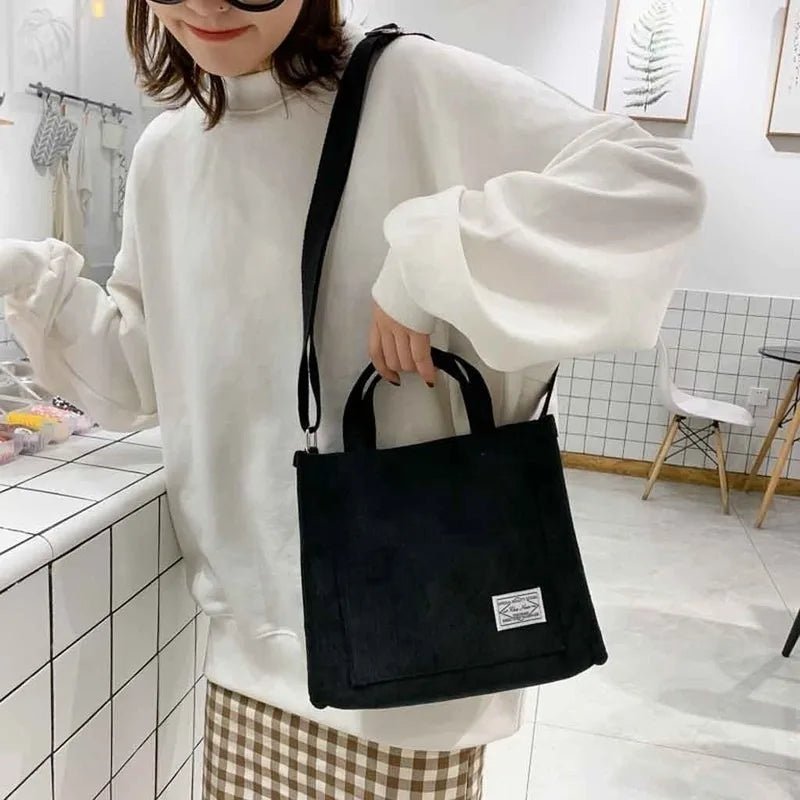 Corduroy Totes Bags - WIVAStore