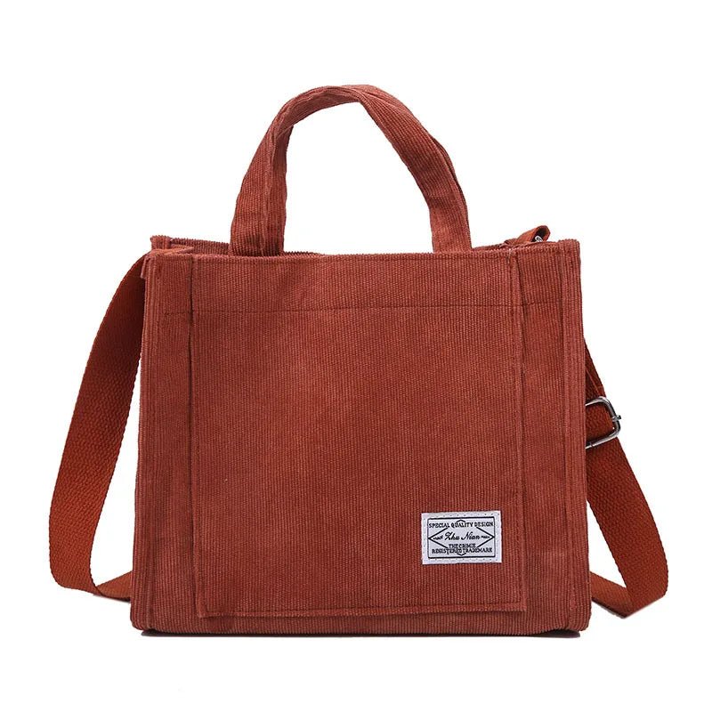 Corduroy Totes Bags - WIVAStore