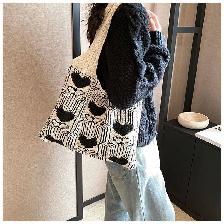 Crochet Bags for Women Summer Beach Tote Bag - WIVAStore