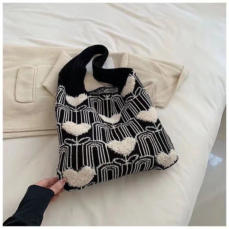 Crochet Bags for Women Summer Beach Tote Bag - WIVAStore