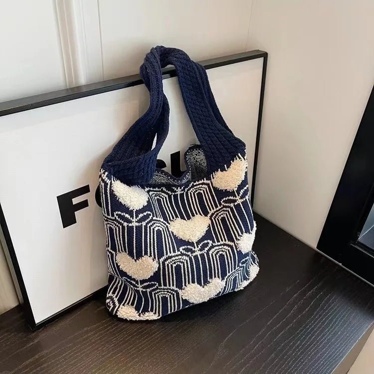 Crochet Bags for Women Summer Beach Tote Bag - WIVAStore