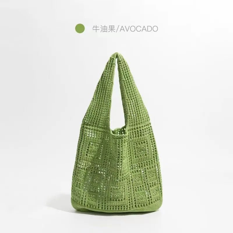 Crochet Tote Bag, Fairy Hobo Bag - WIVAStore