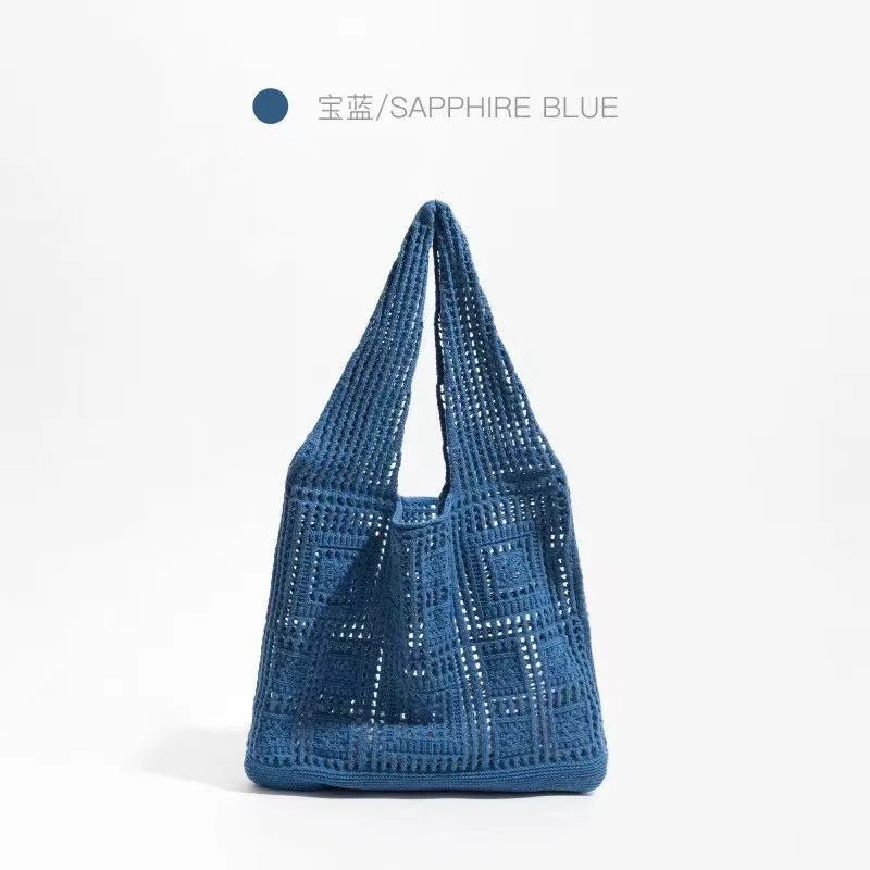 Crochet Tote Bag, Fairy Hobo Bag - WIVAStore