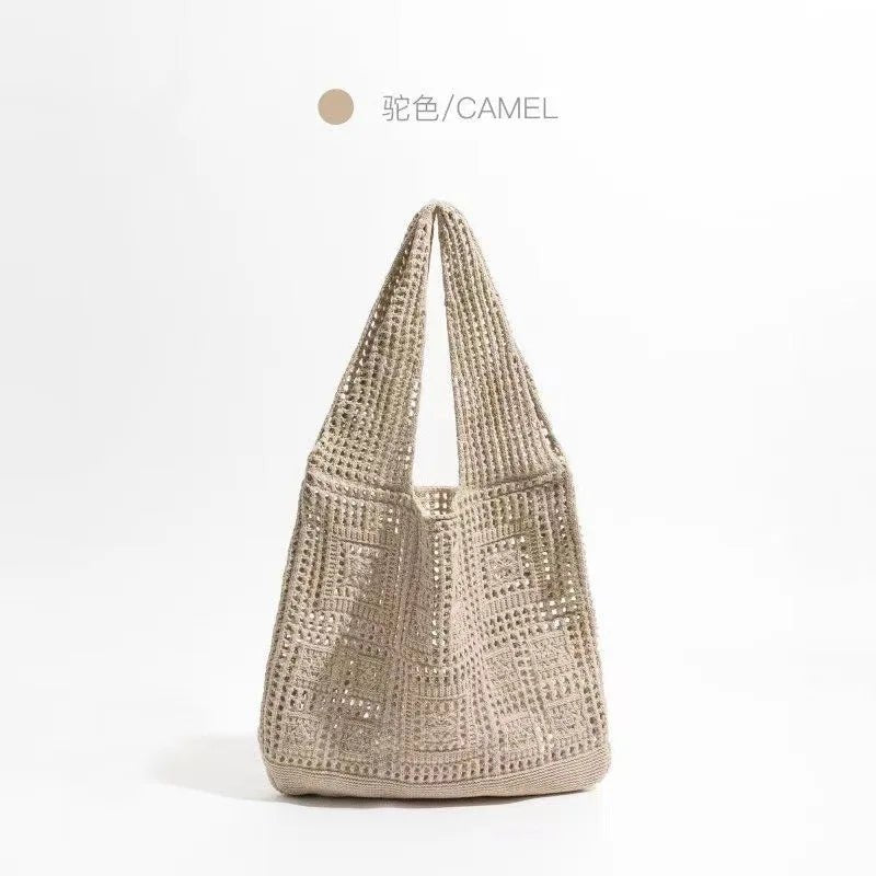 Crochet Tote Bag, Fairy Hobo Bag - WIVAStore