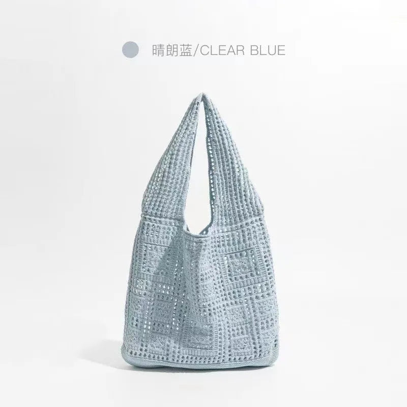 Crochet Tote Bag, Fairy Hobo Bag - WIVAStore