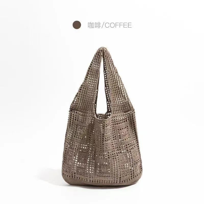 Crochet Tote Bag, Fairy Hobo Bag - WIVAStore
