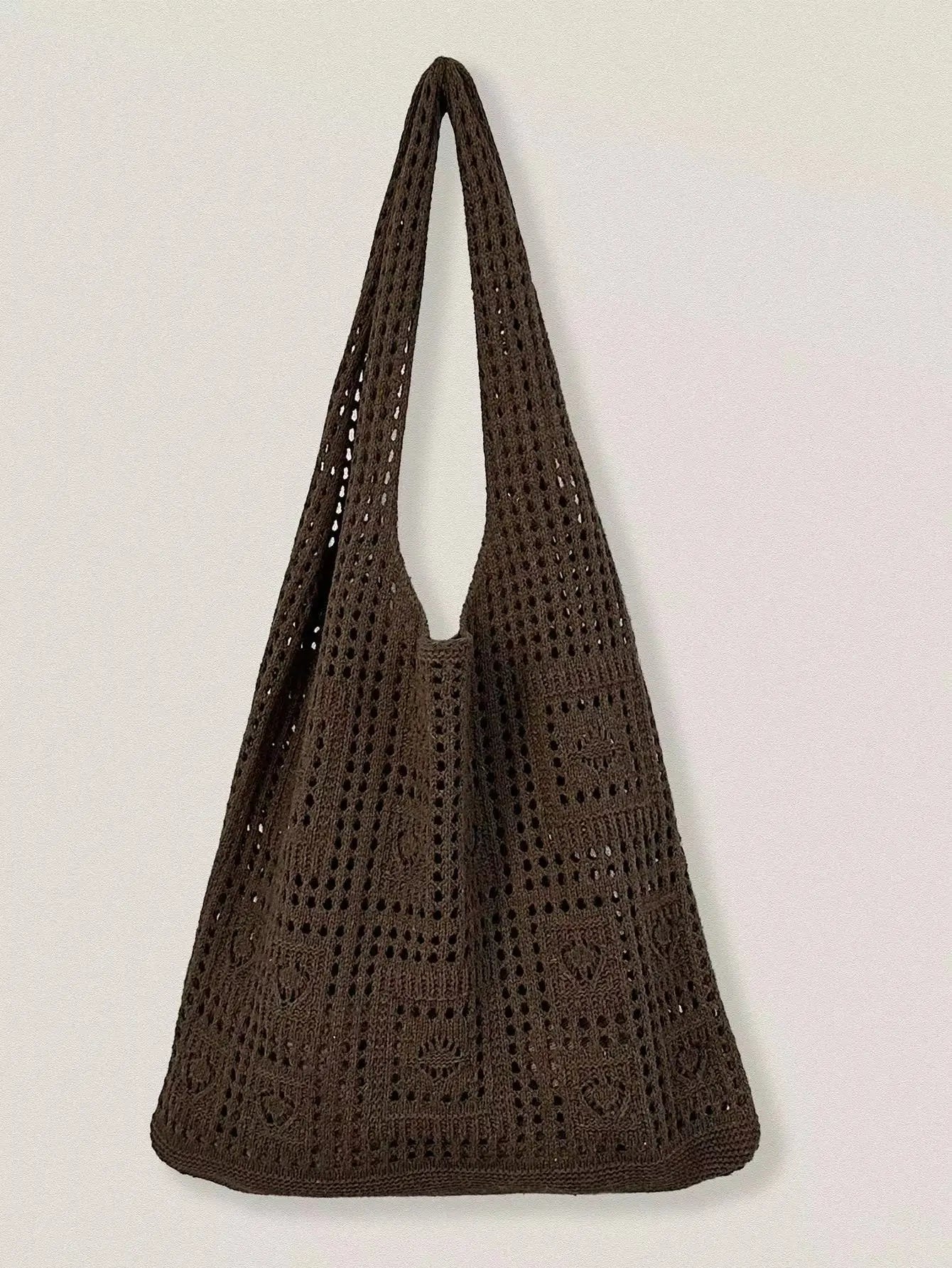 Crochet Tote Bag, Fairy Hobo Bag - WIVAStore