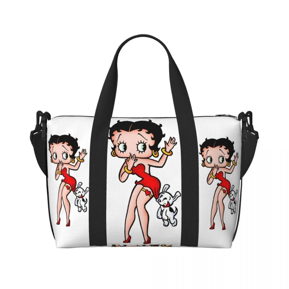 Custom Cartoon Girl B - Bettys Beach Travel Bag - WIVAStore