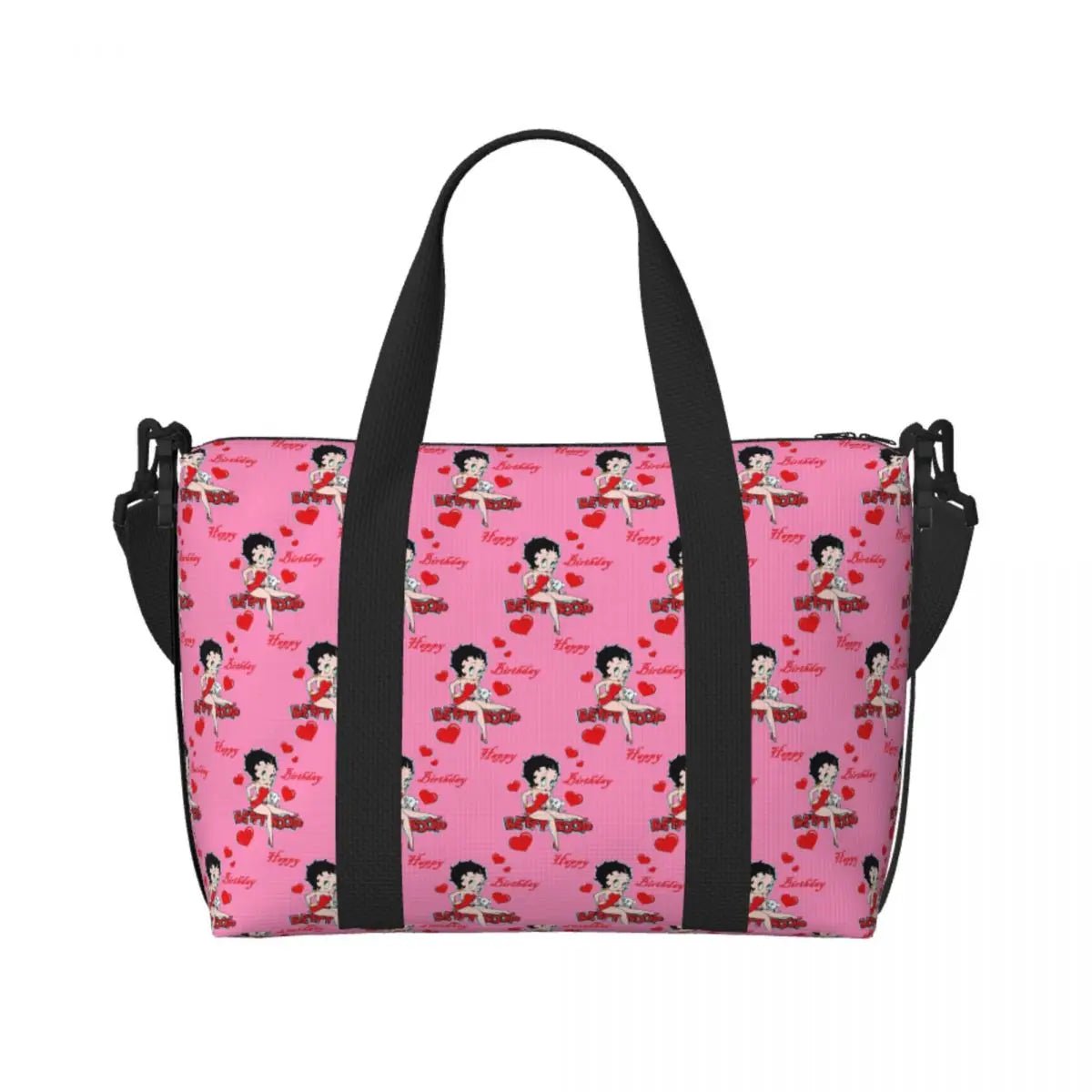 Custom Cartoon Girl B - Bettys Beach Travel Bag - WIVAStore