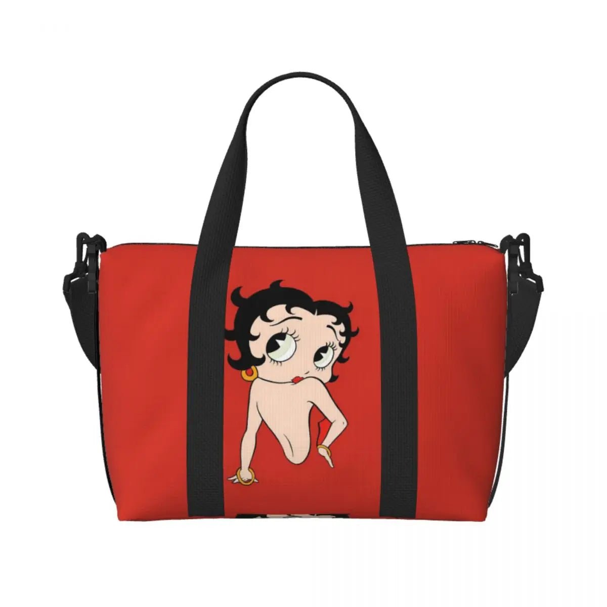 Custom Cartoon Girl B - Bettys Beach Travel Bag - WIVAStore