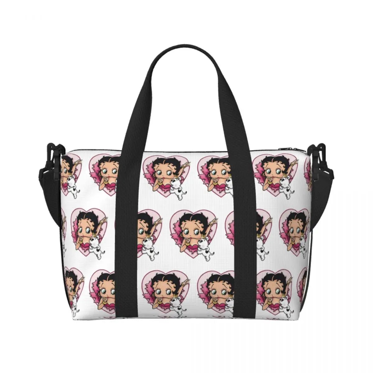 Custom Cartoon Girl B - Bettys Beach Travel Bag - WIVAStore