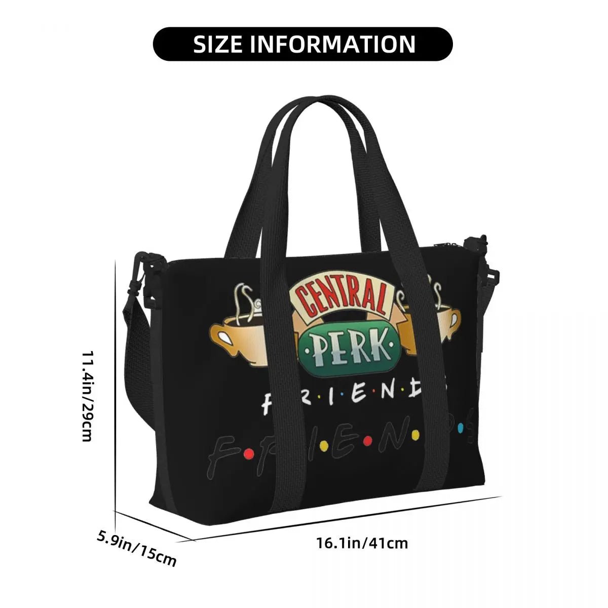 Custom Funny Friends TV Show Tote - WIVAStore