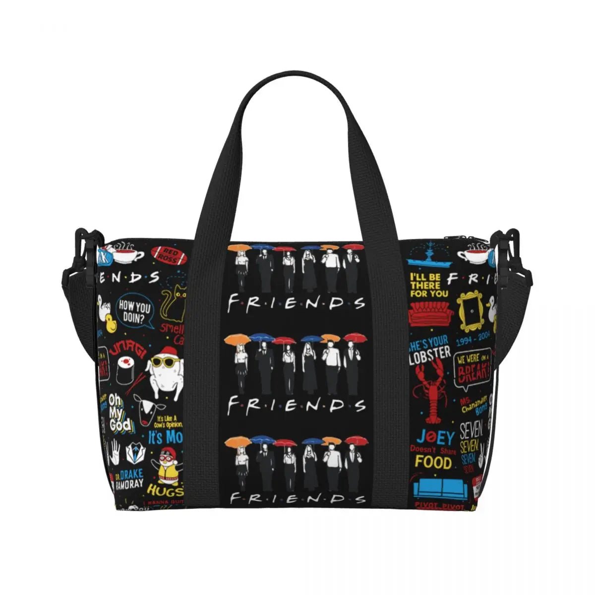 Custom Funny Friends TV Show Tote - WIVAStore