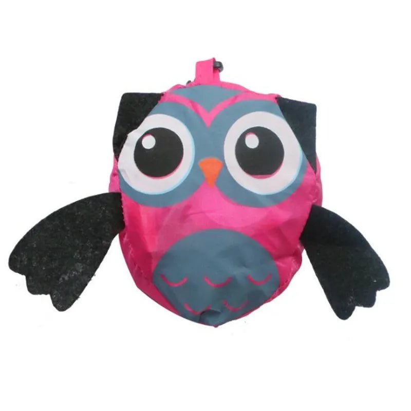 Cute Animal Owl Shape Foldable Shopping Bag - WIVAStore