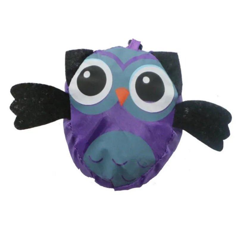 Cute Animal Owl Shape Foldable Shopping Bag - WIVAStore