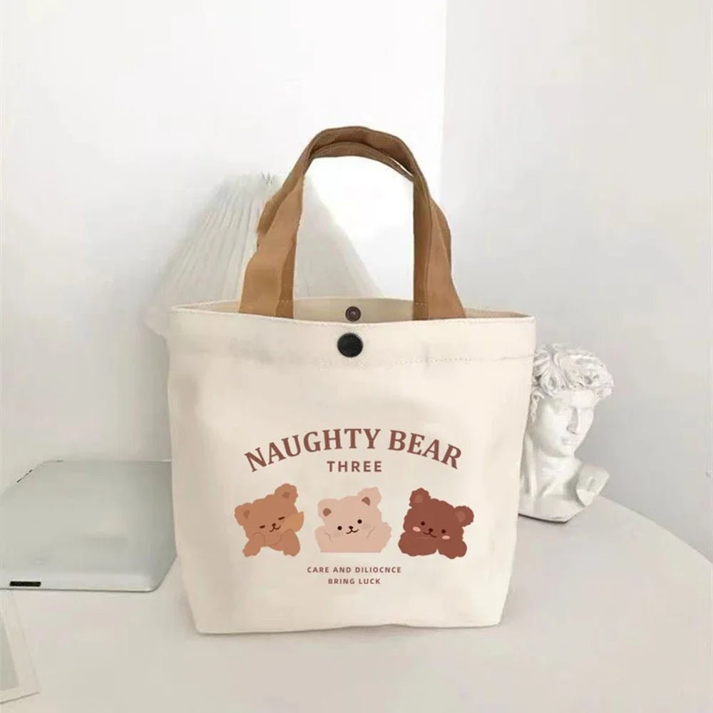 Cute Bear Small Versatile Handbag - WIVAStore