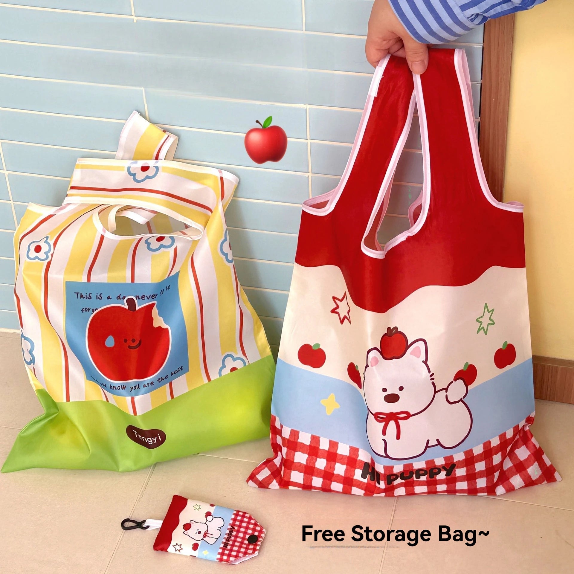 Cute Supermarket Eco - Friendly Bag - WIVAStore