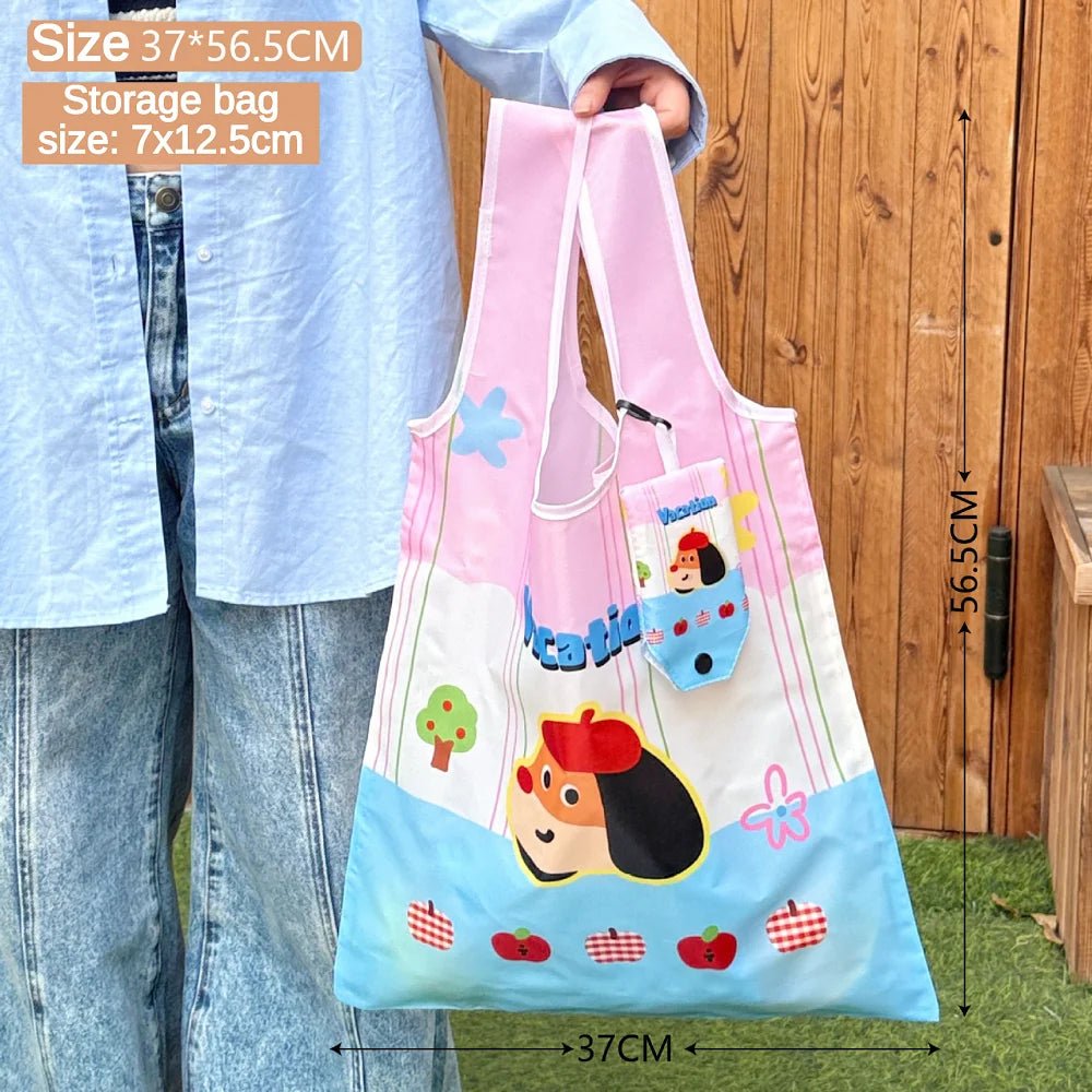 Cute Supermarket Eco - Friendly Bag - WIVAStore
