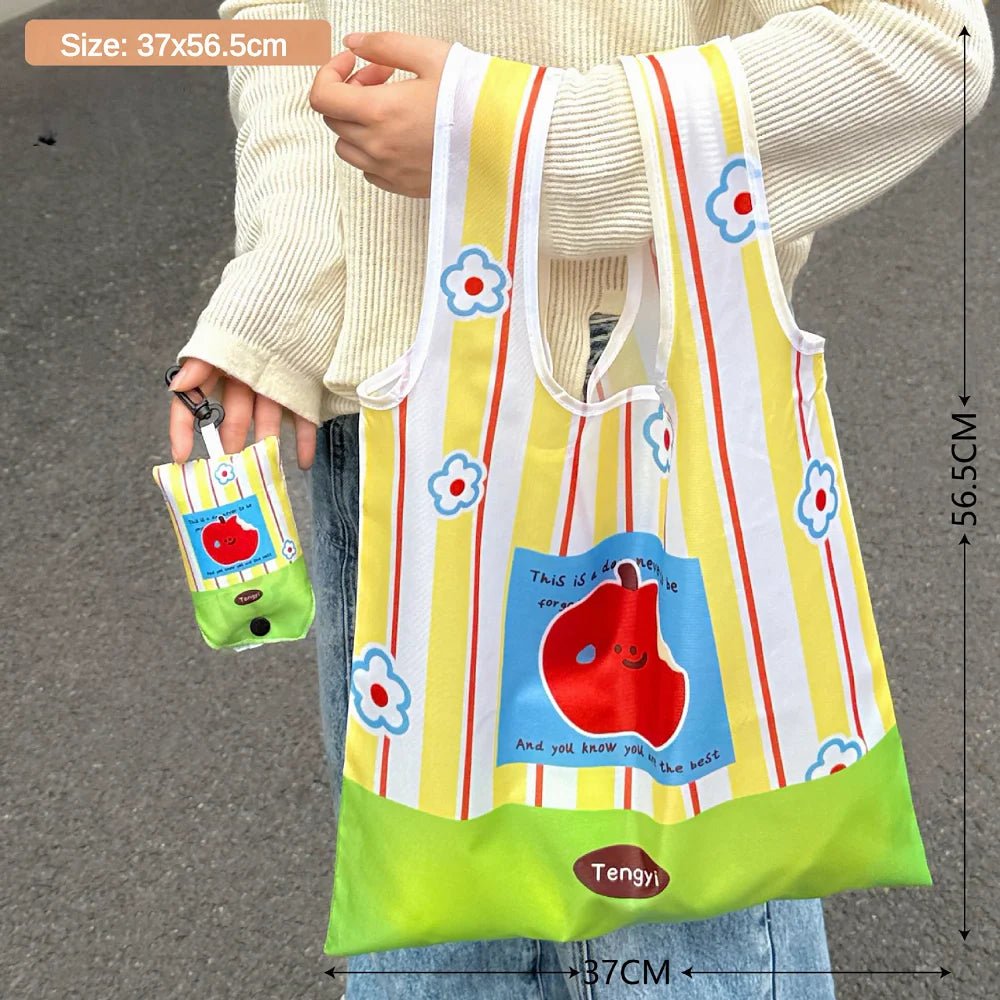 Cute Supermarket Eco - Friendly Bag - WIVAStore
