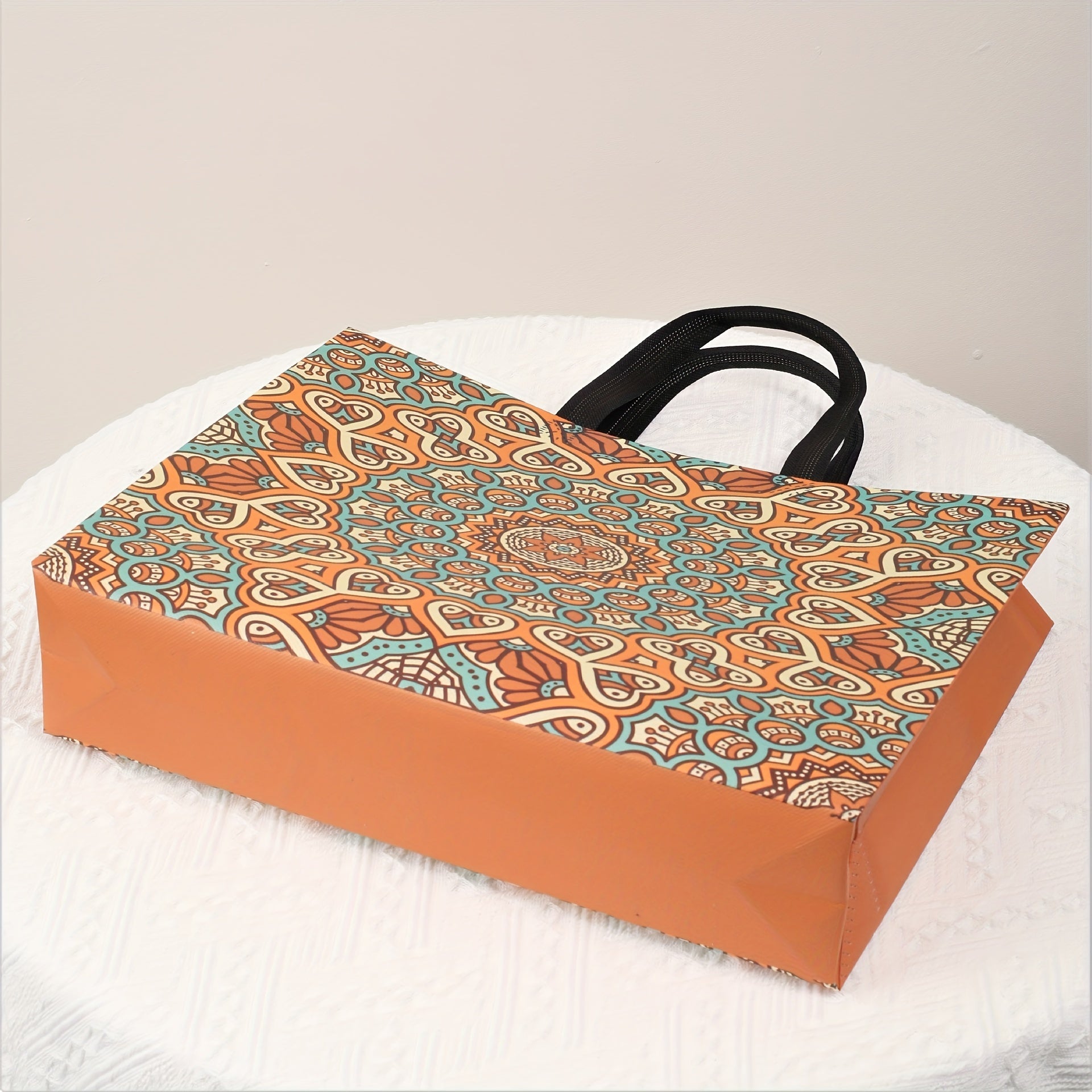 Reusable Gift Bags Set of 12 with Handles - Eco-Friendly and Shrink-Resistant