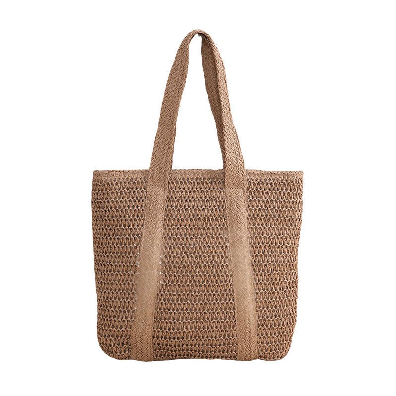 Designer - Inspired Large Shoulder Tote – Women’s Spring Trendy Statement Bag, Unique Silhouette - WIVAStore
