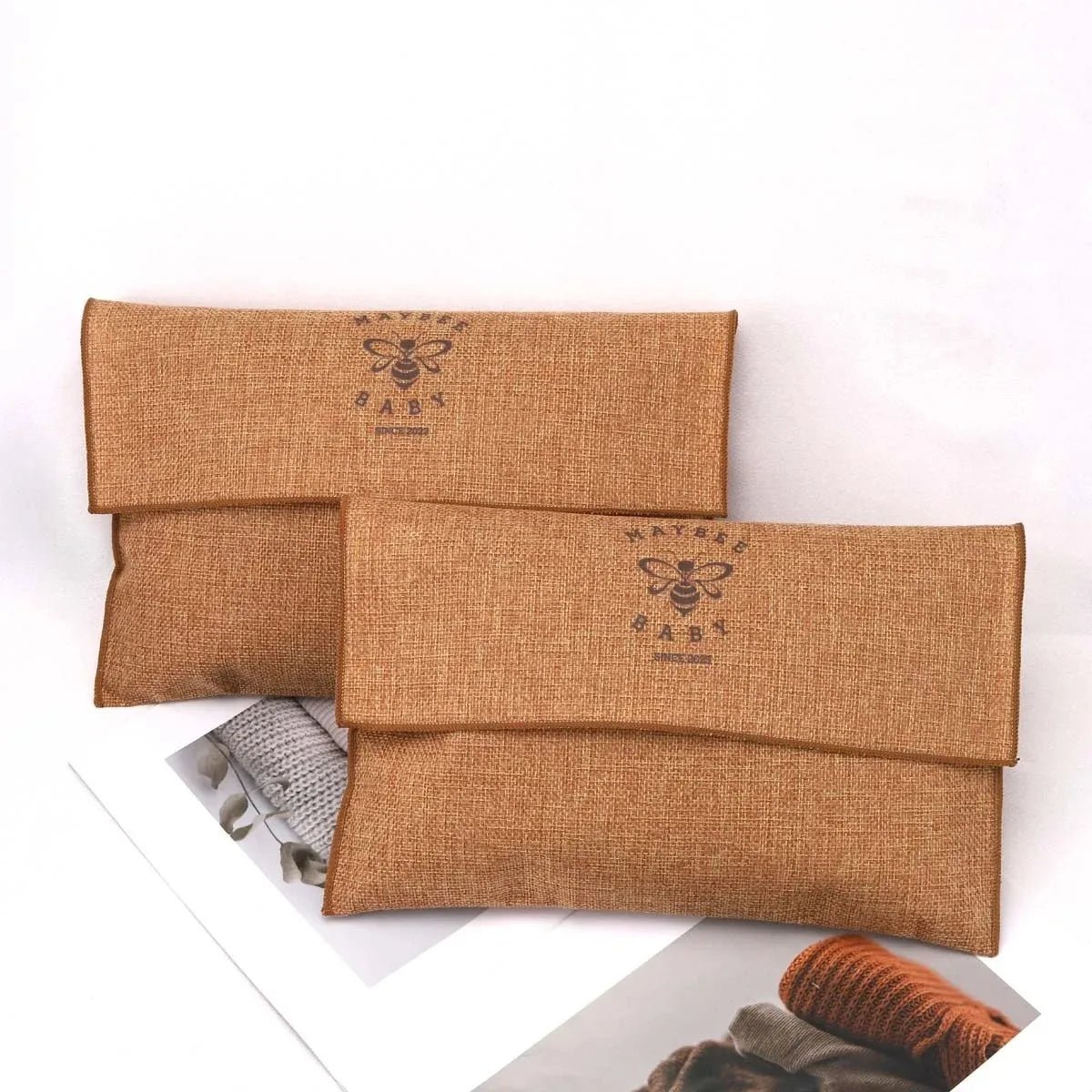 Eco - friendly Recyclable Jute Envelope Dust Pouch - WIVAStore