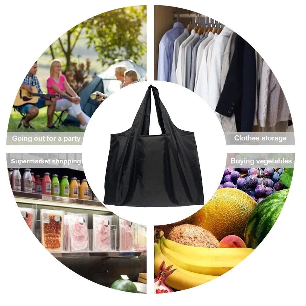 Eco - Friendly Shopping Bag - Purple Letter Series - WIVAStore