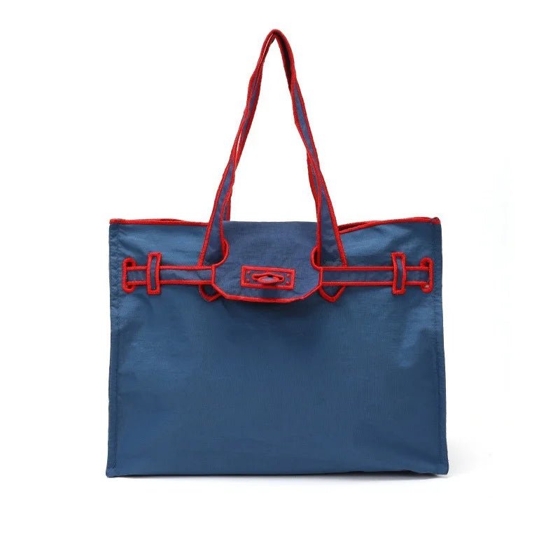 Embroidered Nylon Handbag - WIVAStore