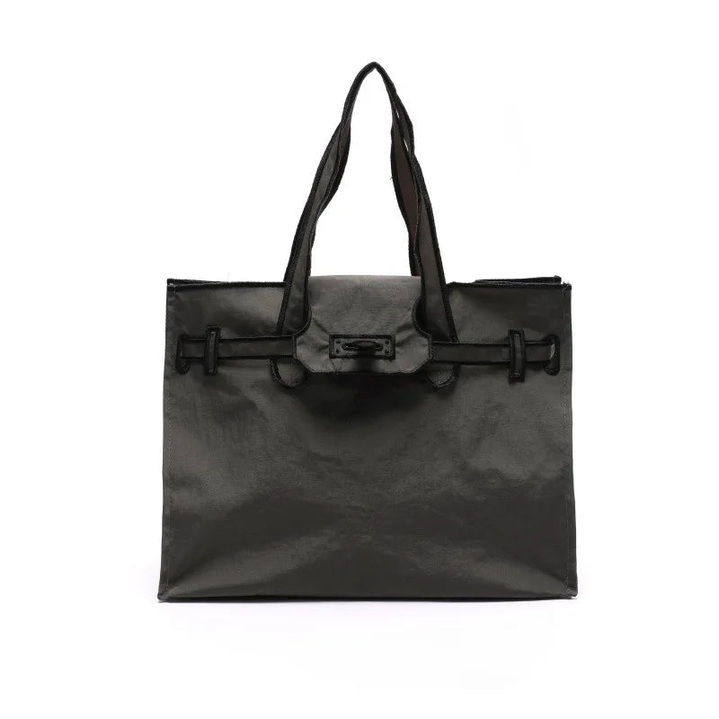 Embroidered Nylon Handbag - WIVAStore