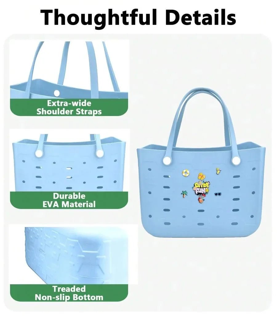 EVA rubber XL/L/M Beach Bag - WIVAStore