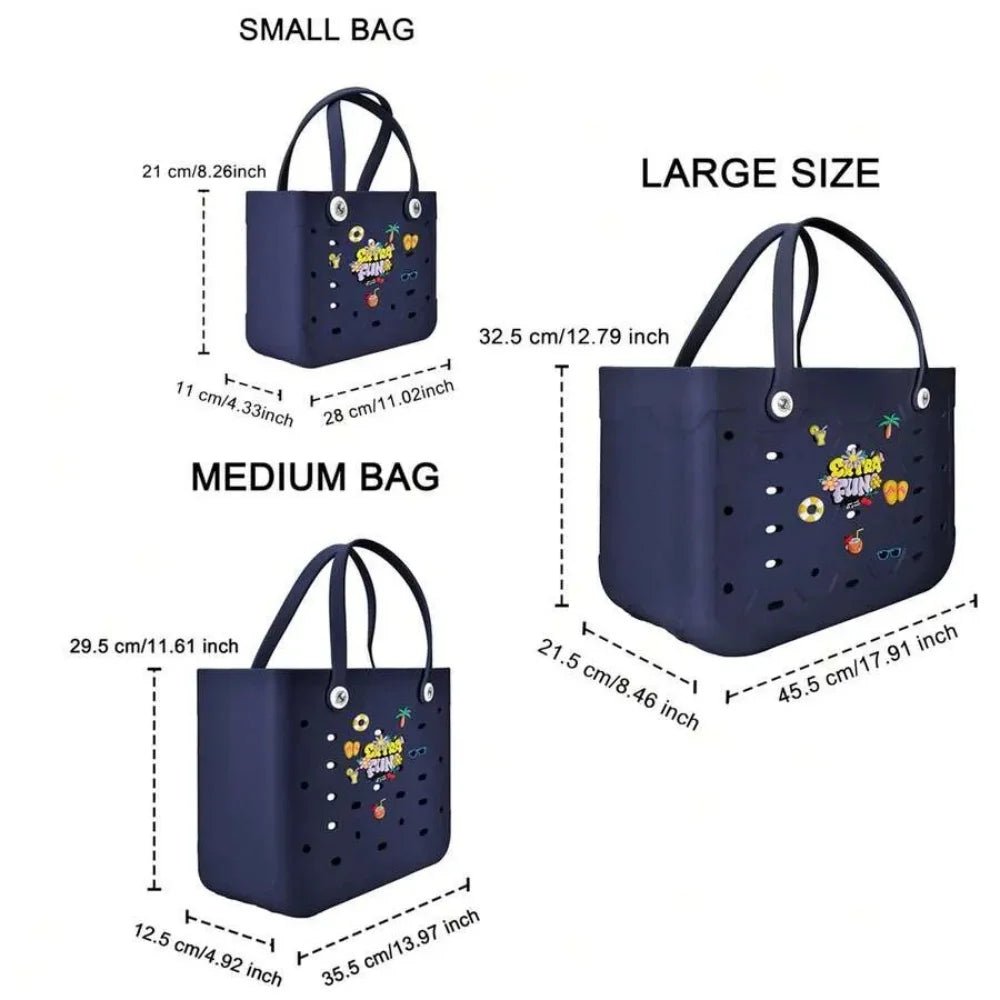 EVA rubber XL/L/M Beach Bag - WIVAStore