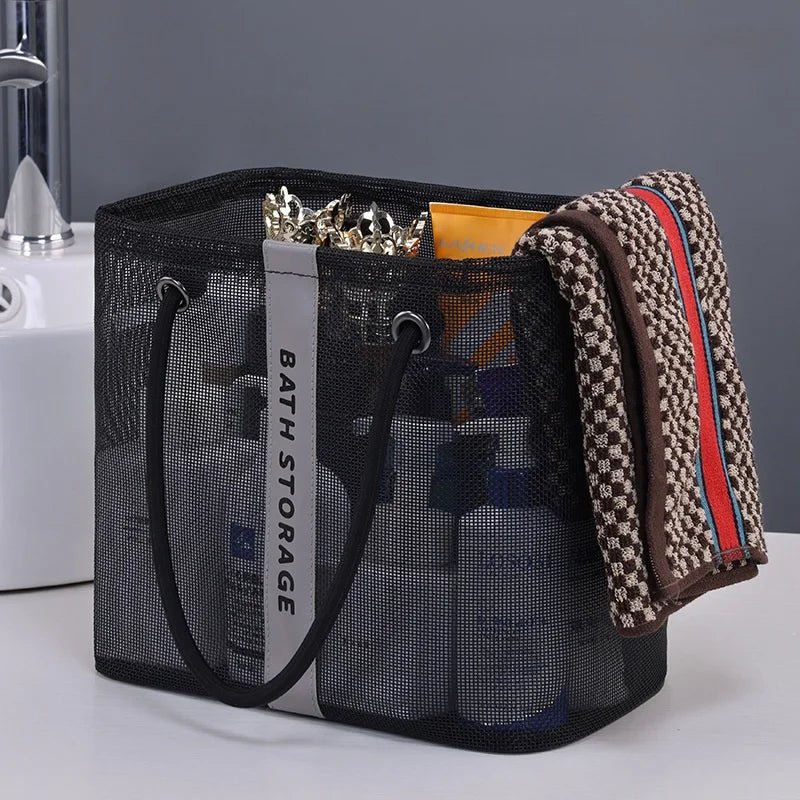Fashion Mesh Tolietry Bag - WIVAStore