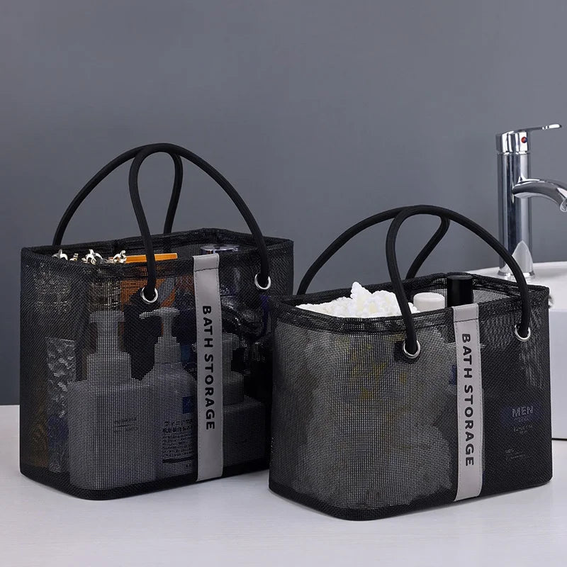 Fashion Mesh Tolietry Bag - WIVAStore