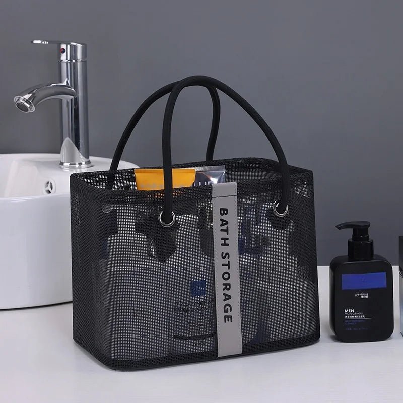 Fashion Mesh Tolietry Bag - WIVAStore