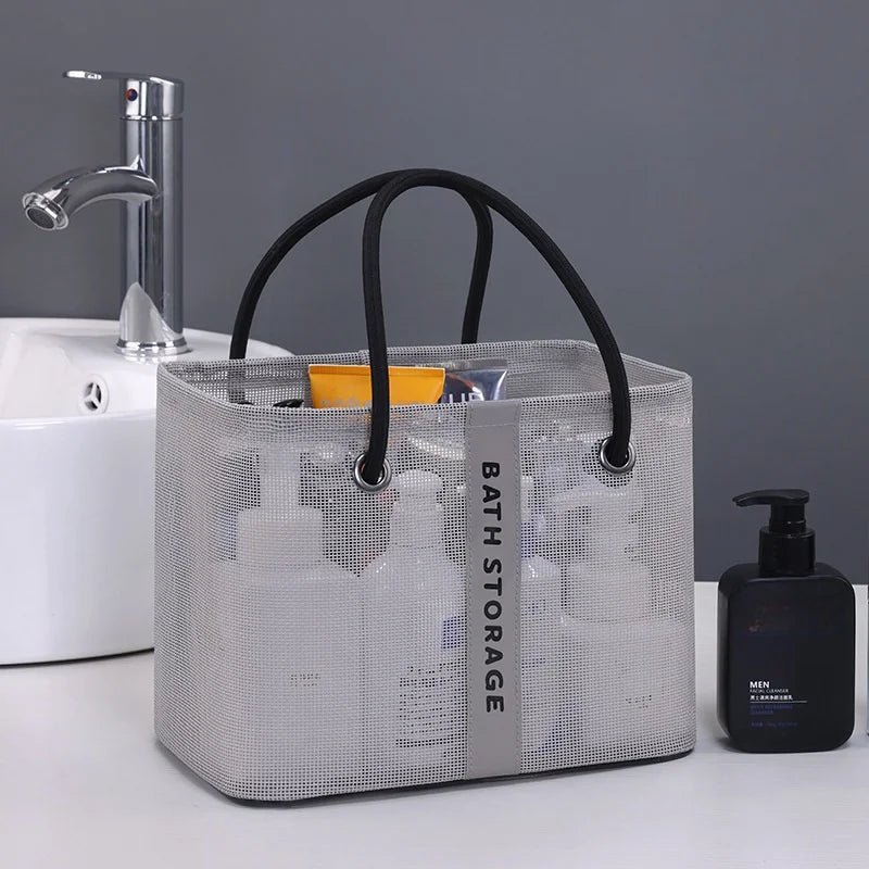 Fashion Mesh Tolietry Bag - WIVAStore