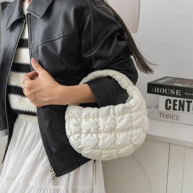 Fashion Mini Puffer Tote Bag - WIVAStore
