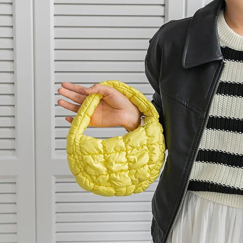Fashion Mini Puffer Tote Bag - WIVAStore